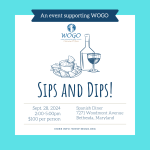 Sips and Dips Invitation